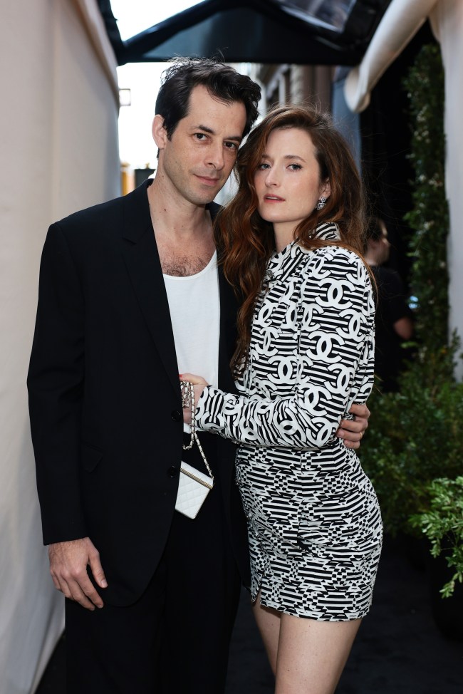NEW YORK, NEW YORK - JUNE 10: (L-R) Mark Ronson and Grace Gummer, wearing CHANEL, attend the CHANEL Tribeca Festival Artists Dinner at The Odeon on June 10, 2024 in New York City.  (Photo by Dimitrios Kambouris/WireImage)