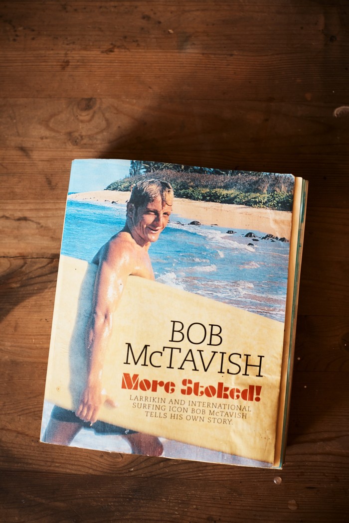 His signed copy of ‘More Stoked!’ by Bob McTavish