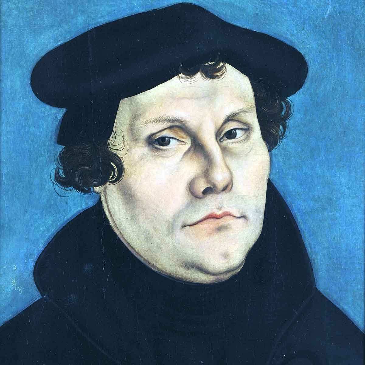 protestant reformation cranach luther painting