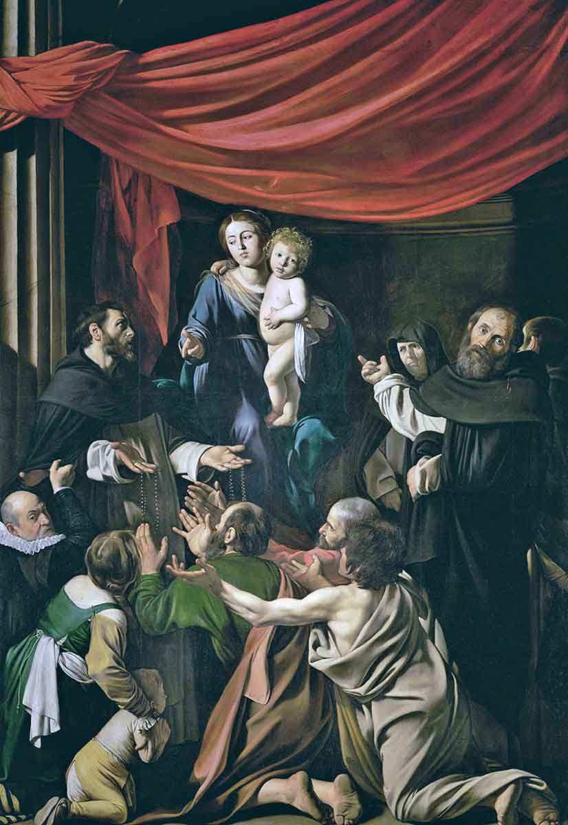 caravaggio madonna painting