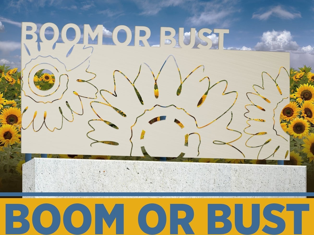 The finalists for the Boom or Bust byway gateway sign competition have been announced.