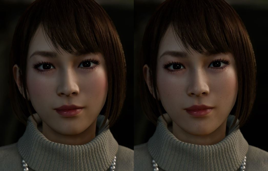 Comparison of Saeko as seen in Yakuza: Like a Dragon and Like a Dragon: Infinite Wealth.. 