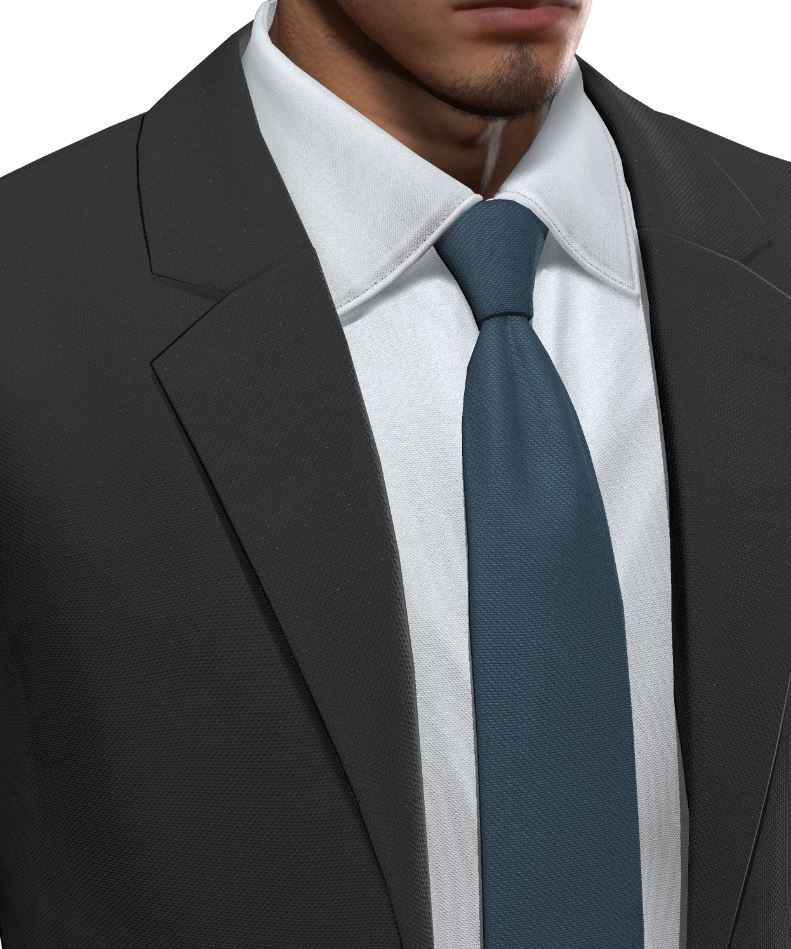 Closeup of Kiryu's original suit texture