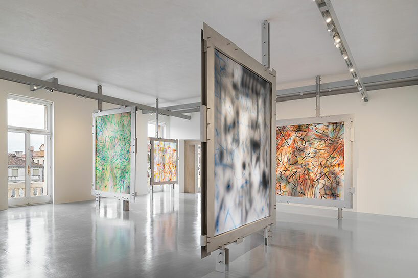 julie mehretu unveils largest european exhibition yet at palazzo grassi in venice