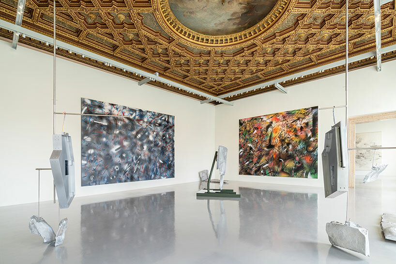 julie mehretu unveils 'ensemble', her largest european exhibition at palazzo grassi venice