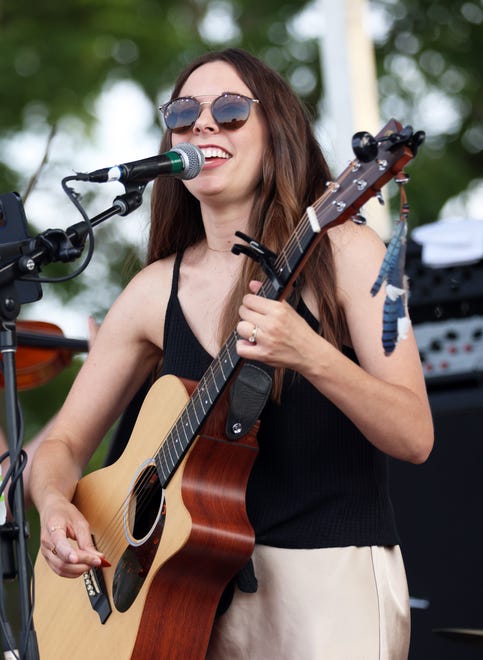 The June Bugs perform during the Waukee Arts Festival on Saturday, July 20. The two-day event at Centennial Park featured local artists and music.