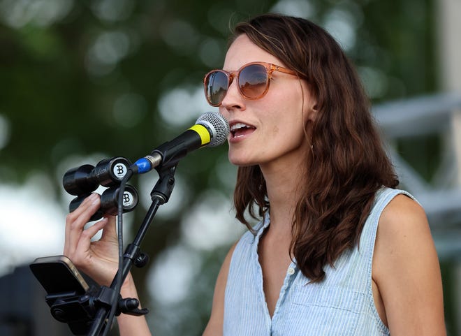 The June Bugs perform during the Waukee Arts Festival on Saturday, July 20. The two-day event at Centennial Park featured local artists and music.