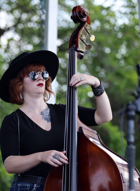 The June Bugs perform during the Waukee Arts Festival on Saturday, July 20. The two-day festival at Centennial Park featured local artists and live music.