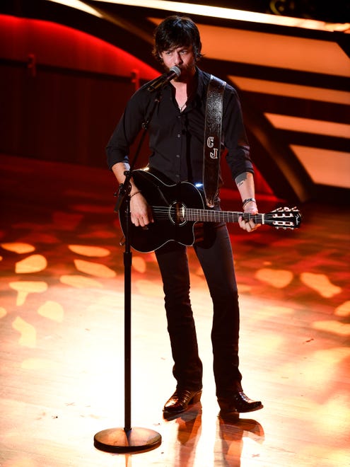 Chris Janson performs during the 11th annual Academy of Country Music Honors at the Ryman Auditorium in Nashville, Tenn., Wednesday, Aug. 23, 2017.