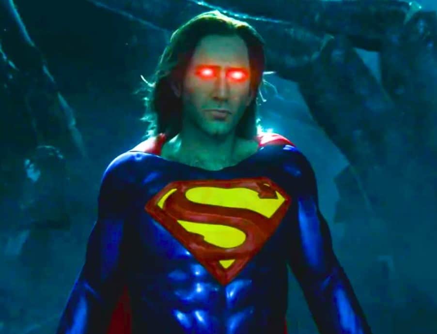 nicolas cage superman the flash