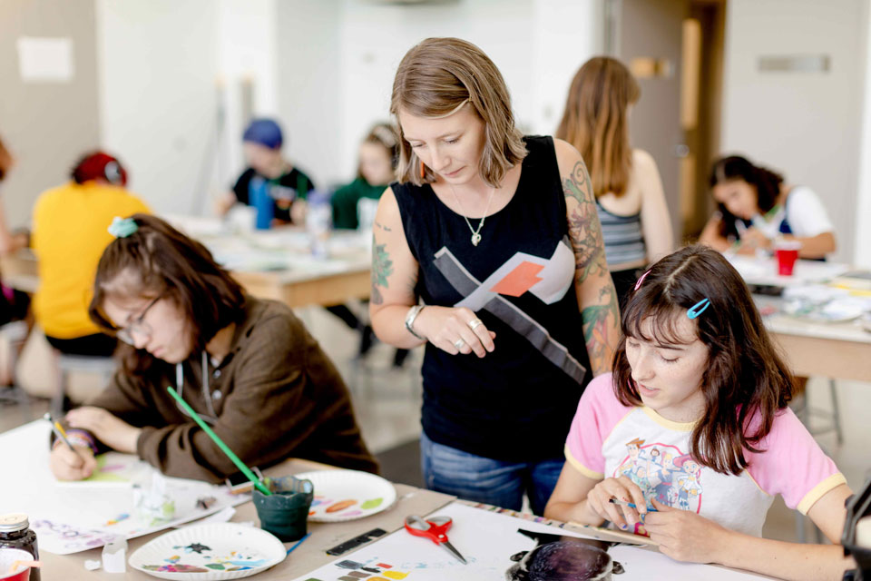 Visual Arts Summer Intensive / Photo: Lauren Olinger