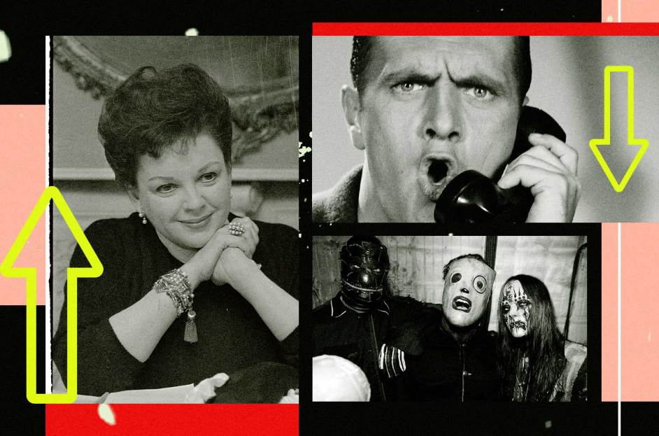 Judy Garland, Bob Newhart and Slipknot