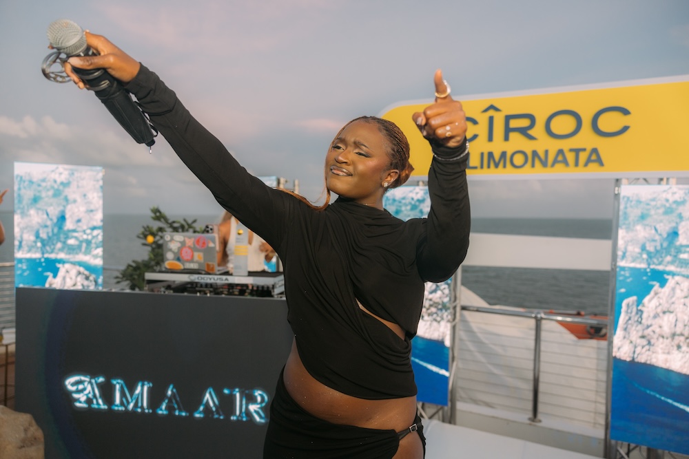 Afro-Global-Pop-Sensation-Amaarae-Moves-the-Crowd-at-the-First-Day-of-Summer-at-the-CIROC-Limonata-Summer-Solstice-Yacht-Party-in-Miami