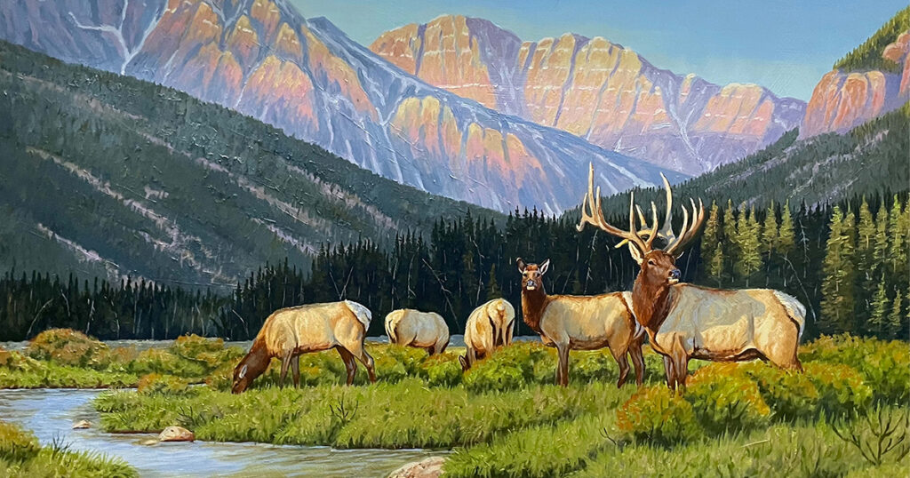 Wyoming Artist Exhibits Western and Wildlife Art at Community Fine Arts Center